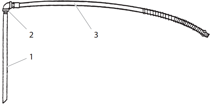 Hydra M2000 Bleed Line Assembly